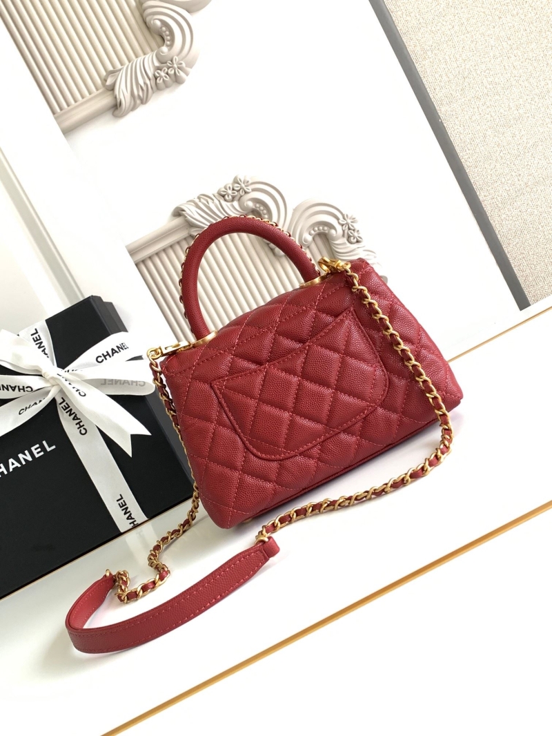 Ch**el top handle bags